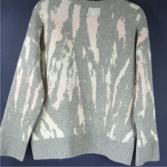 Rails Virgo Tie Dye Grey Pink Pullover Long Sleeve Crew Neck Jumper Sweater XL - Picture 11 of 12